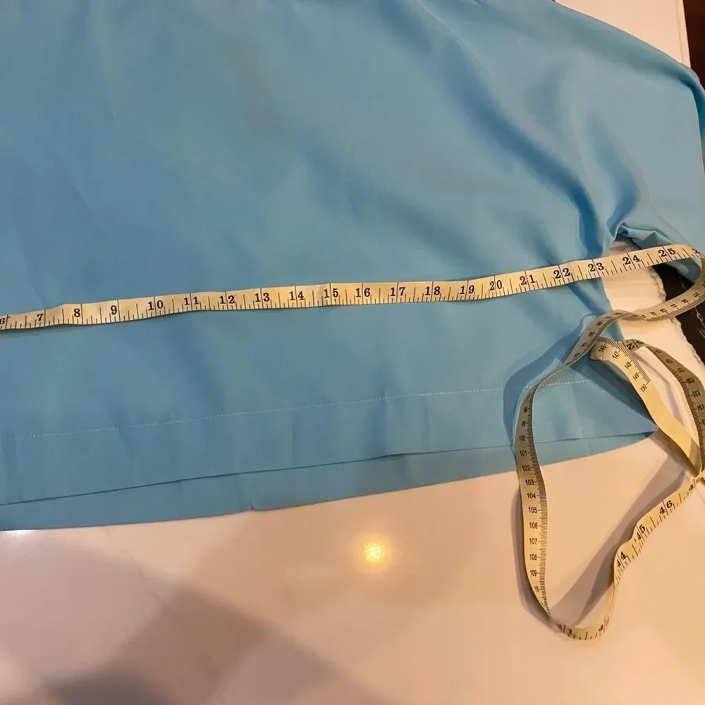 Brand new with tags! Zanzea Sky Blue Women's Crop Top - Picture 5 of 9